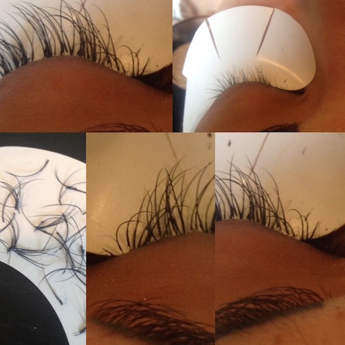 Before and After Eyelash Extensions 7